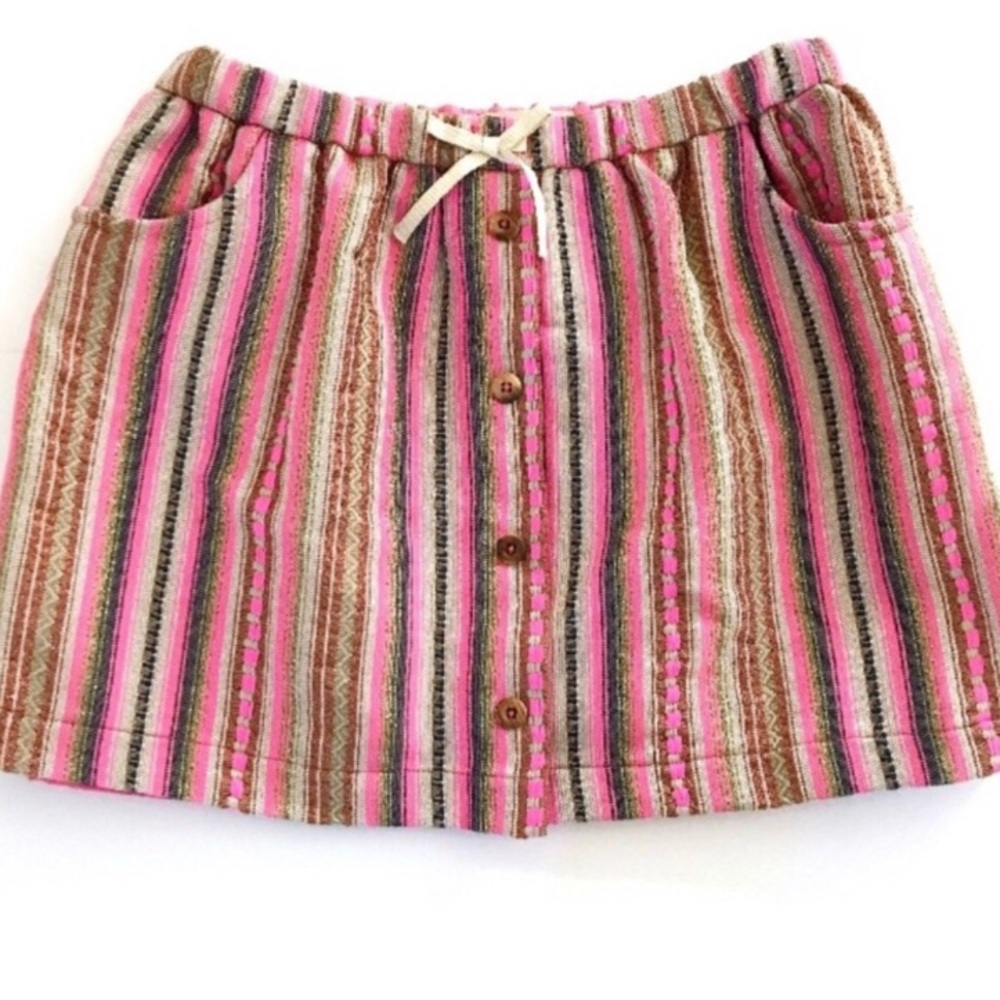 Zara • NWT Girls Striped Mini Skirt